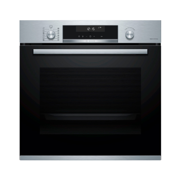 фото Встраиваемый электрический духовой шкаф bosch hbg578fs6r black/silver