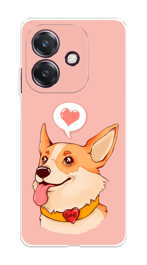 

Чехол на Oppo A3 "Корги язык", Розовый;коричневый, 2518650-1