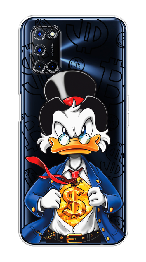 

Чехол на Oppo A52/A72 "Scrooge Goldman", Черный;белый;синий, 253250-1