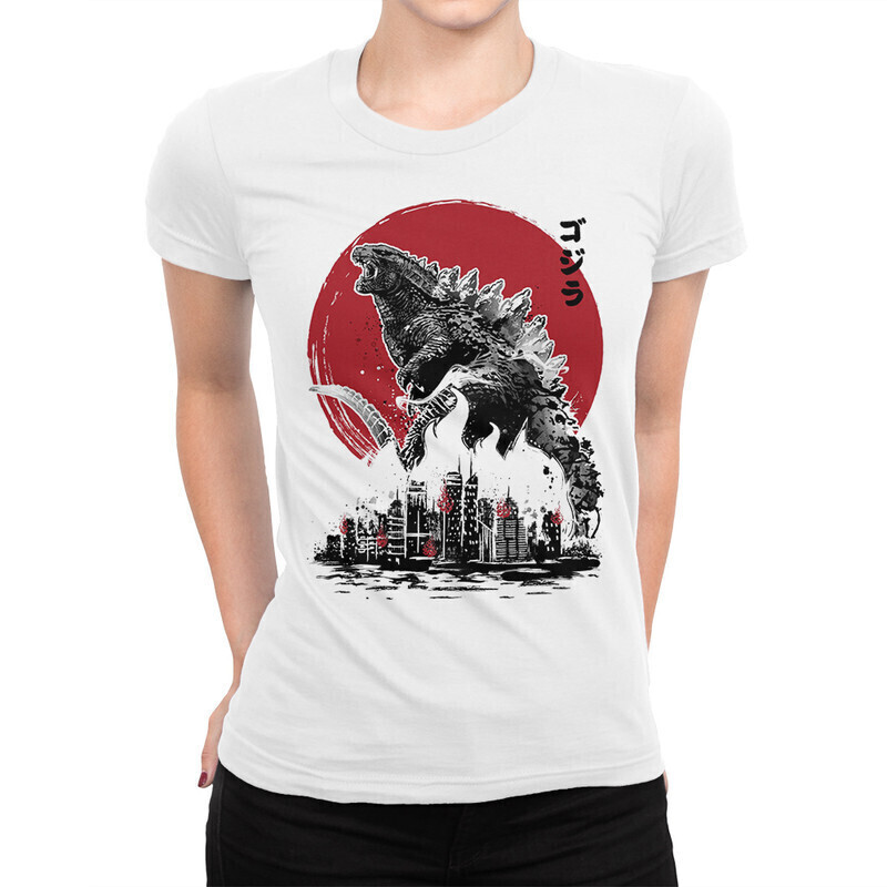 

Футболка женская Dream Shirts Годзилла - Godzilla 1000366-1 белая XL, Белый, Годзилла - Godzilla 1000366-1