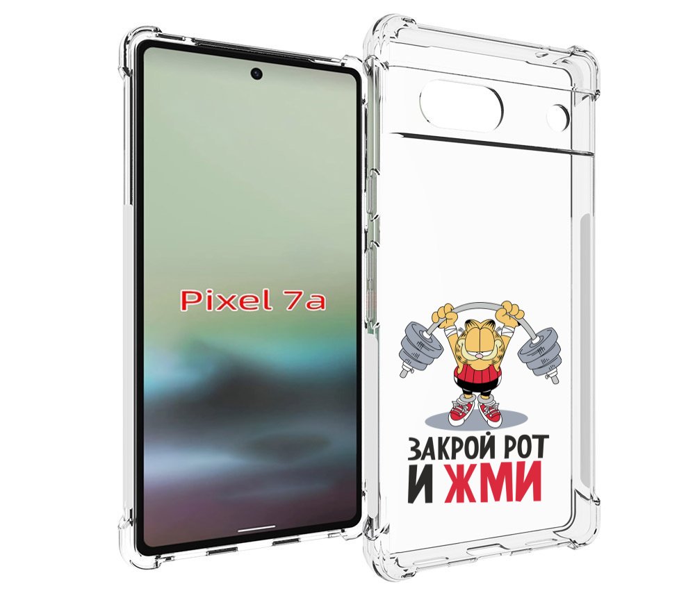 

Чехол MyPads Закрой рот и жми для Google Pixel 7A, Tocco