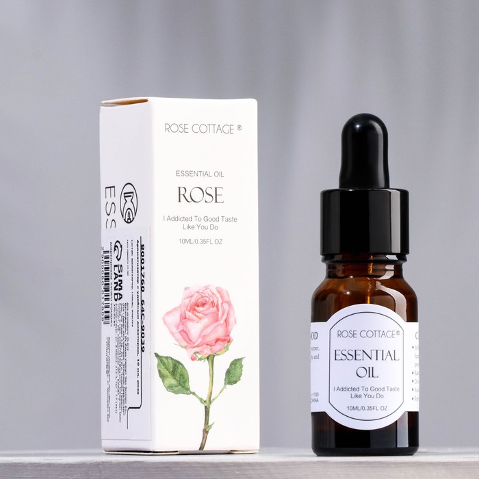 

Аромамасло с удобным дозатором "ROSE COTTAGE AROMA", 10 мл, роза