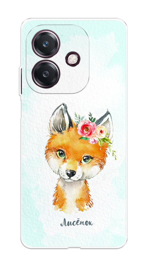 

Чехол на Oppo A3 "Мой лисёнок", Голубой;оранжевый, 2518650-1