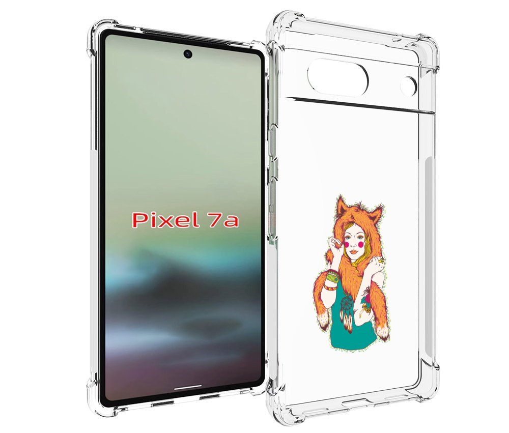 

Чехол MyPads Девушка лиса для Google Pixel 7A, Tocco