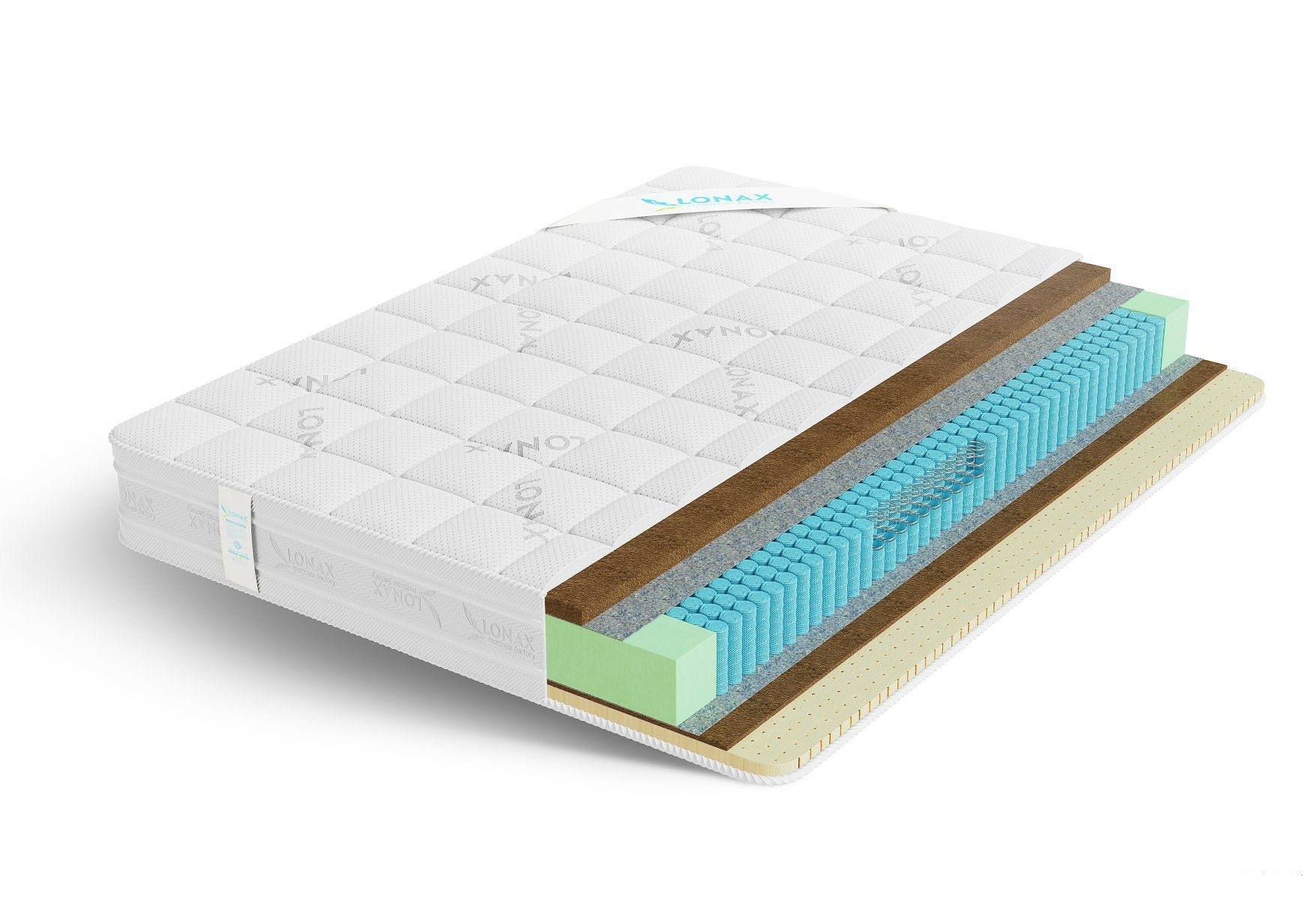 

Матрас Lonax Cocos Medium S1000 175x200, Cocos Medium S1000