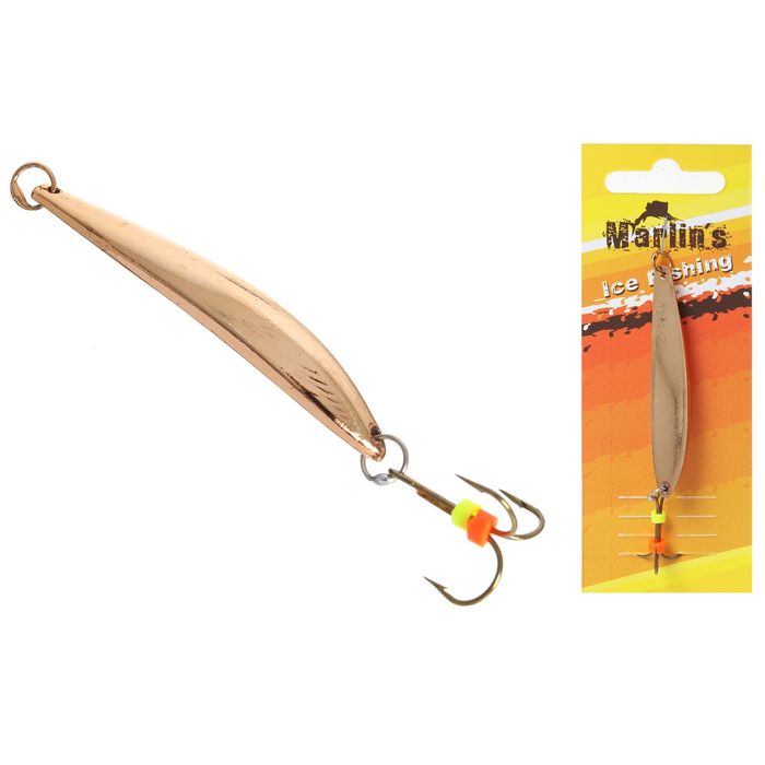 

Блесна зимняя Marlin's, вес 16 г, 5000-203, Золотистый