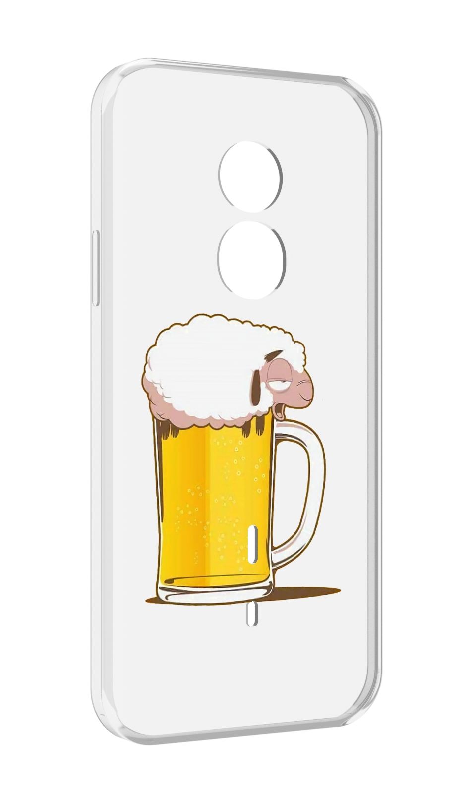 

Чехол MyPads кружка пива для Doogee S51, Прозрачный, Tocco