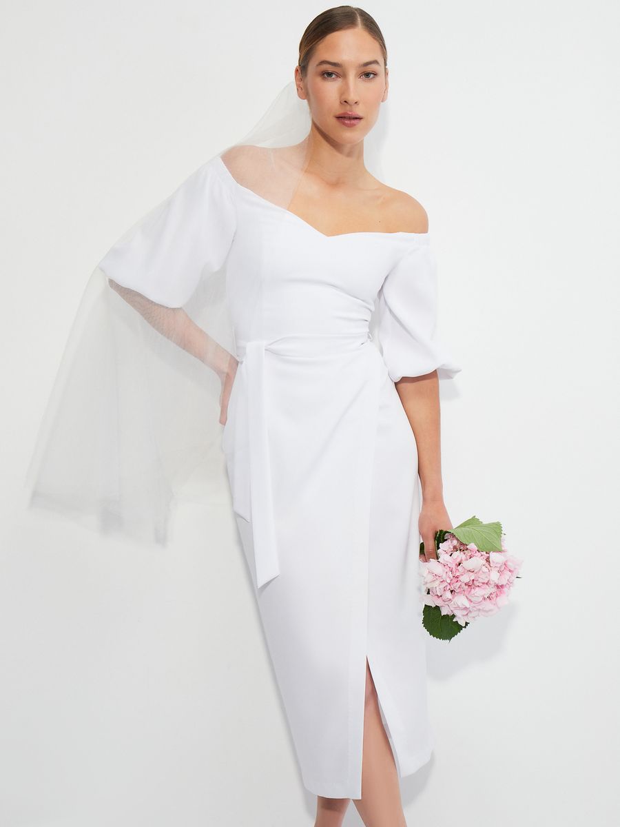 Платье женское Vittoria Vicci М1-22-1-0-00-52564 белое XXS