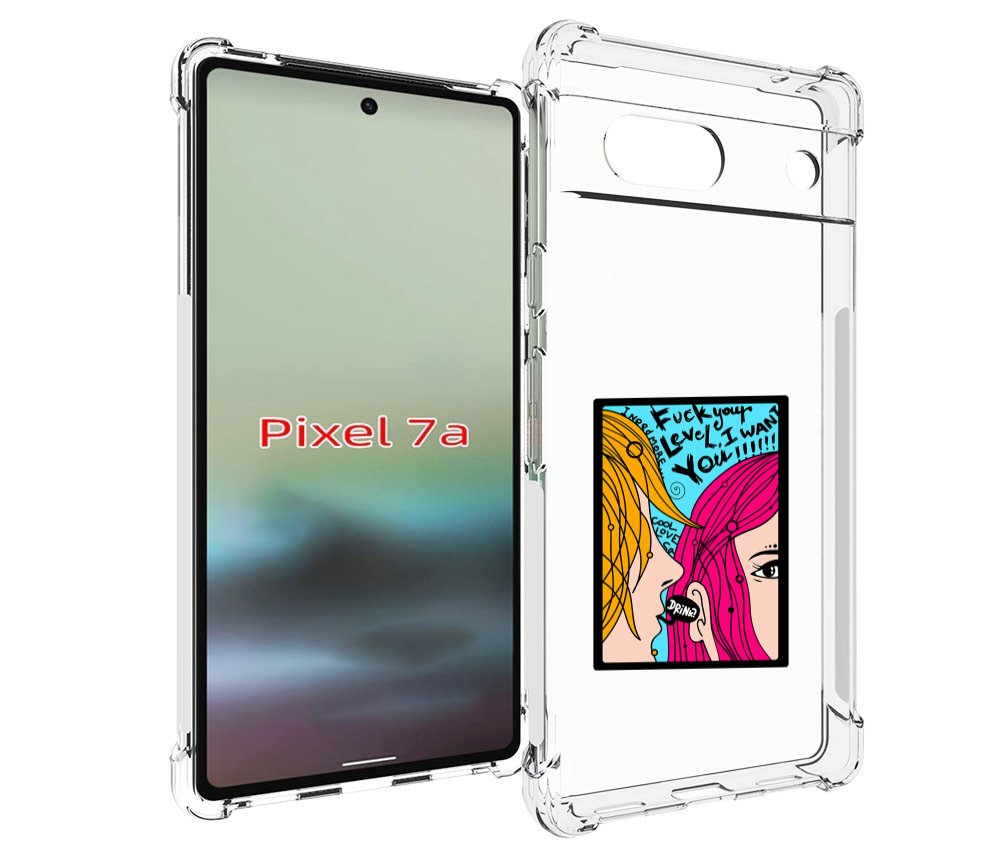 

Чехол MyPads Выпьем для Google Pixel 7A, Tocco