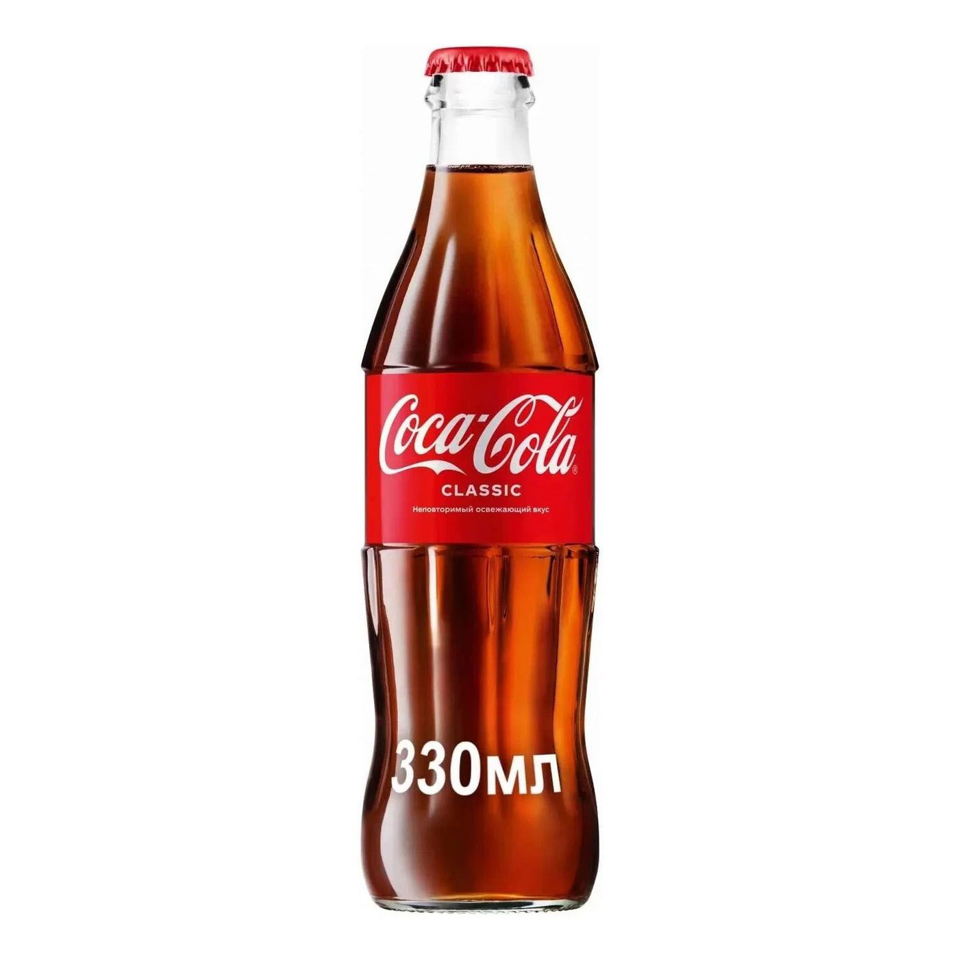 Газированный напиток Coca-Cola Original сильногазированный 330 мл x 15 шт