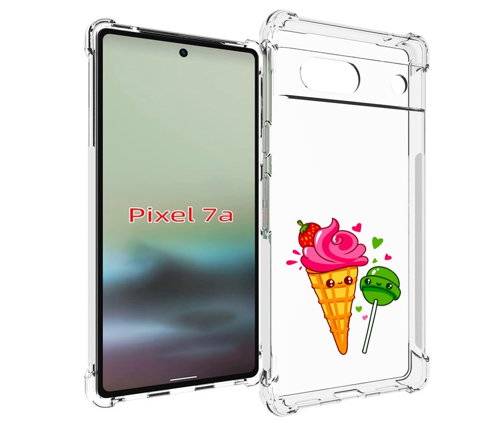 

Чехол MyPads Вкусняшки для Google Pixel 7A, Tocco