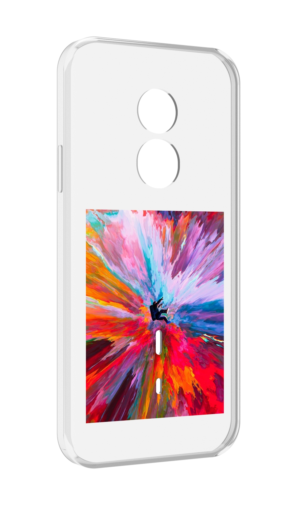 

Чехол MyPads красочный астранавт для Doogee S51, Прозрачный, Tocco