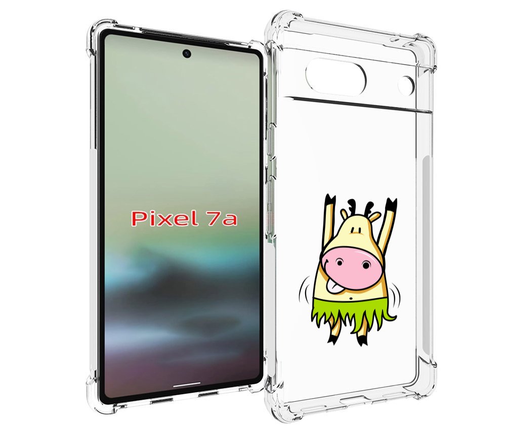 

Чехол MyPads Веселая корова для Google Pixel 7A, Tocco