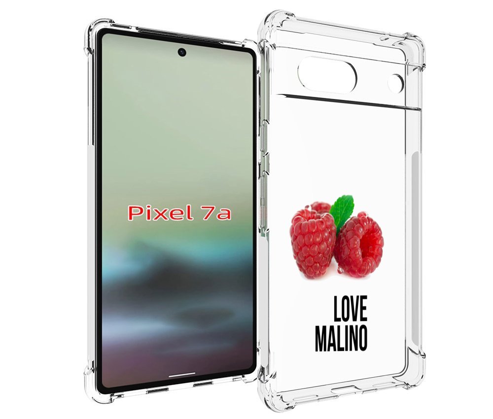 

Чехол MyPads Бренд лове малино для Google Pixel 7A, Tocco