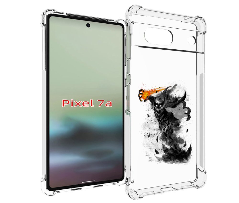 

Чехол MyPads nevermore черно белый для Google Pixel 7A, Tocco