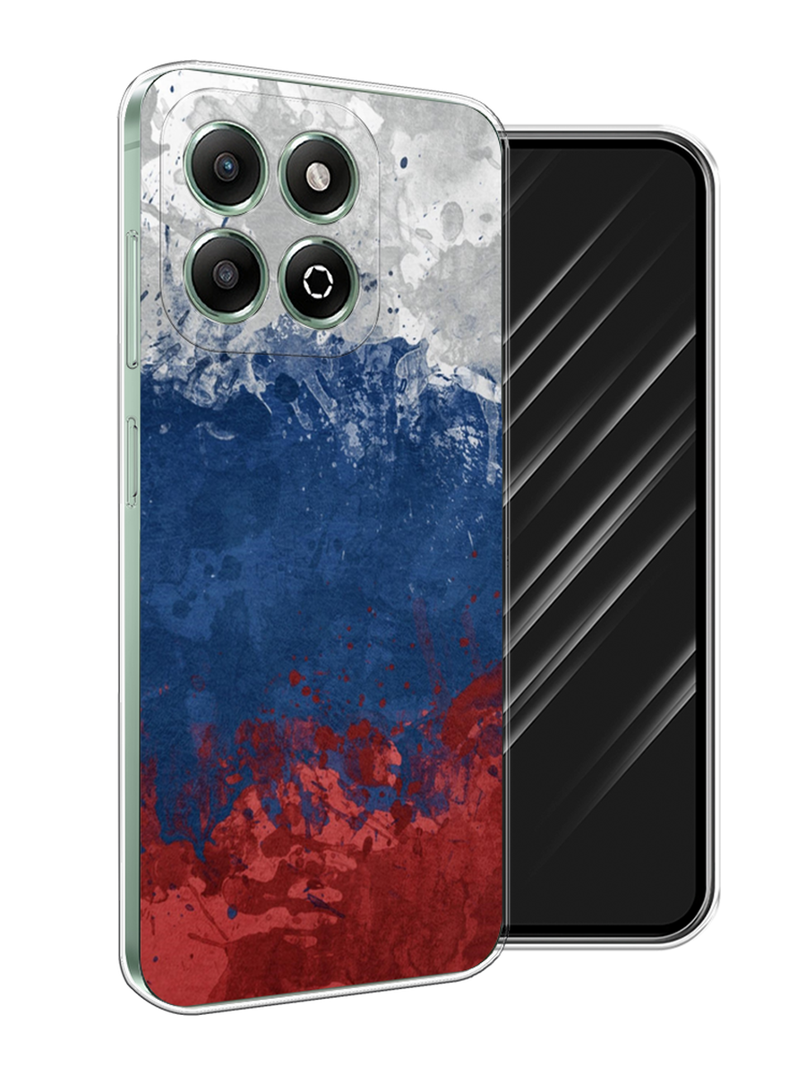 

Чехол Awog на Honor X6b "Флаг России неровный", Белый;синий;красный, 6124950-1