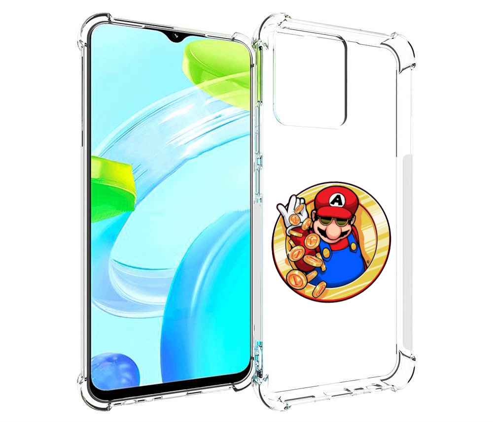 Чехол MyPads богатый марио для Tecno Phantom X2
