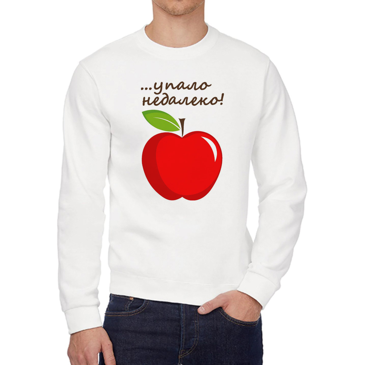 

Свитшот унисекс CoolPodarok W0113997 белый 58 RU, W0113997