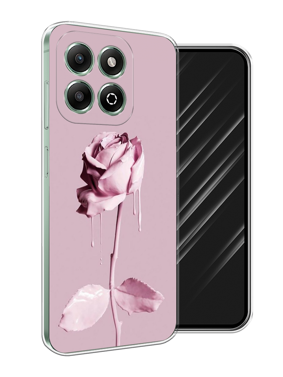 

Чехол Awog на Honor X6b "Роза в краске", Белый;розовый, 6124950-1