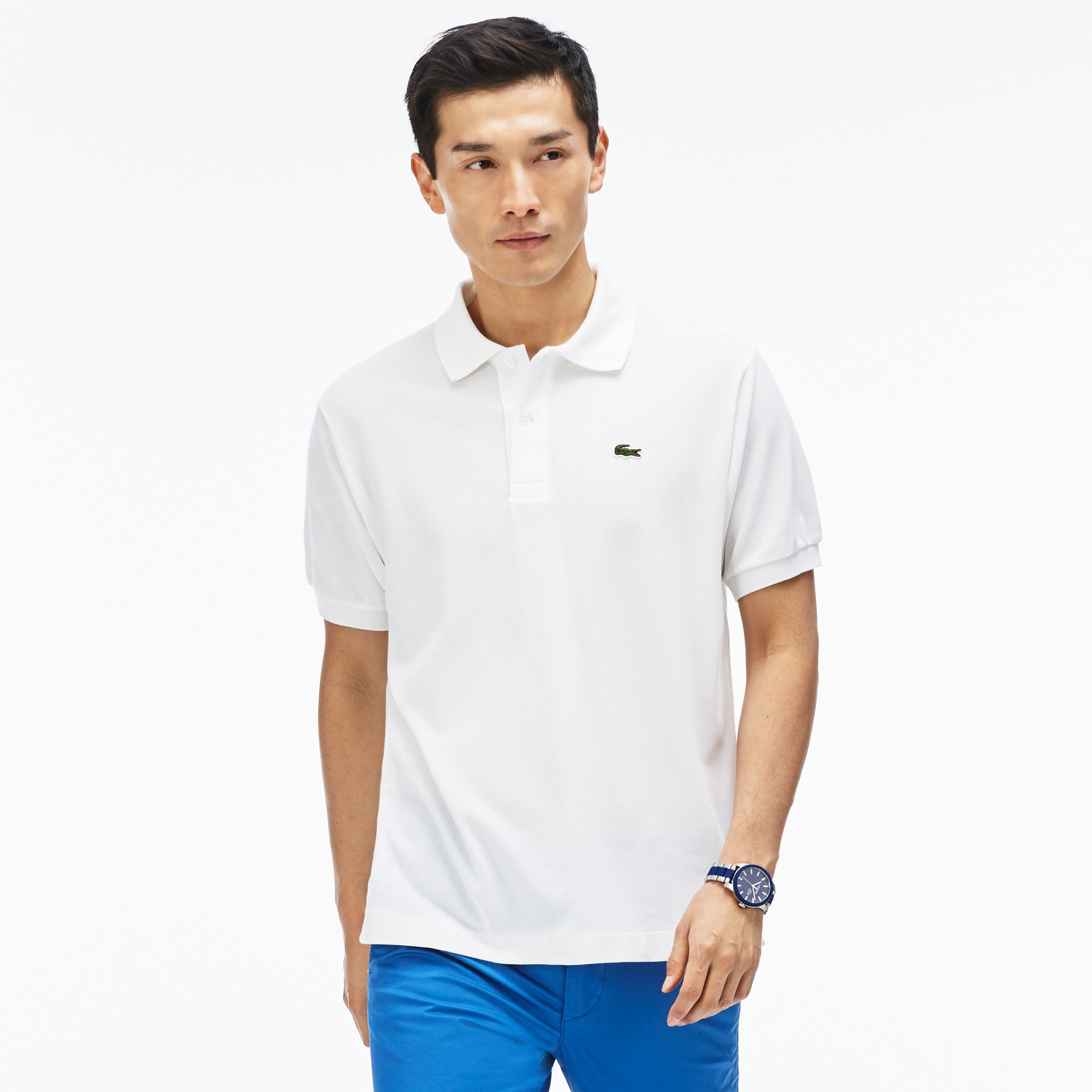 

Футболка мужская Lacoste L1212 белая 7 UK, Белый, L1212