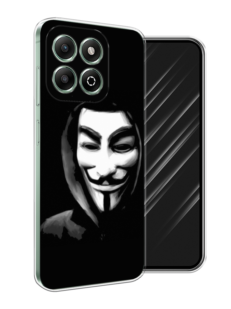 

Чехол Awog на Honor X6b "Анонимус", Черный;серый;белый, 6124950-1