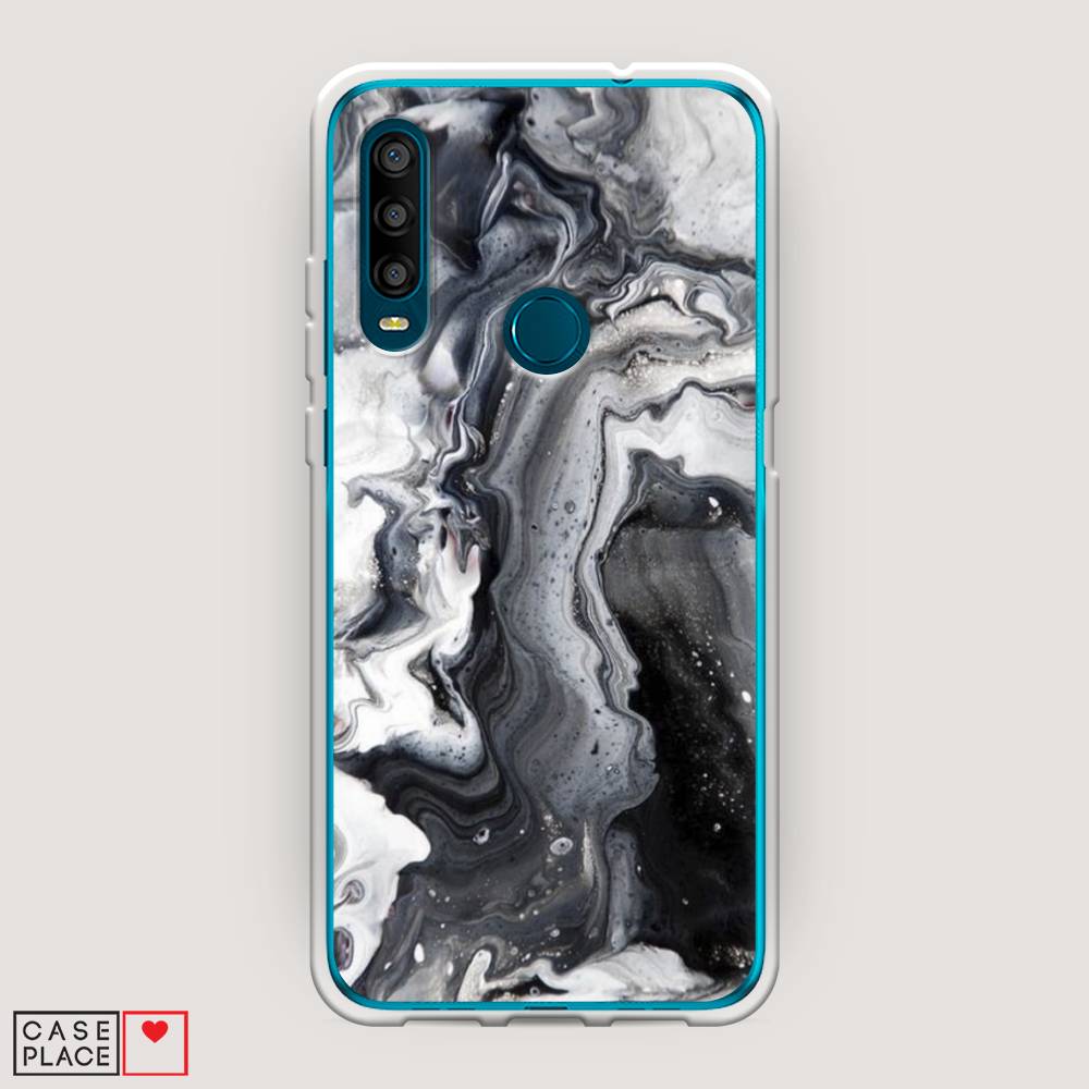 

Чехол Awog на Alcatel 1SE (2020) / Алкатель 1SE (2020) "Бело-черные сложные полосы", Разноцветный, 171250-3