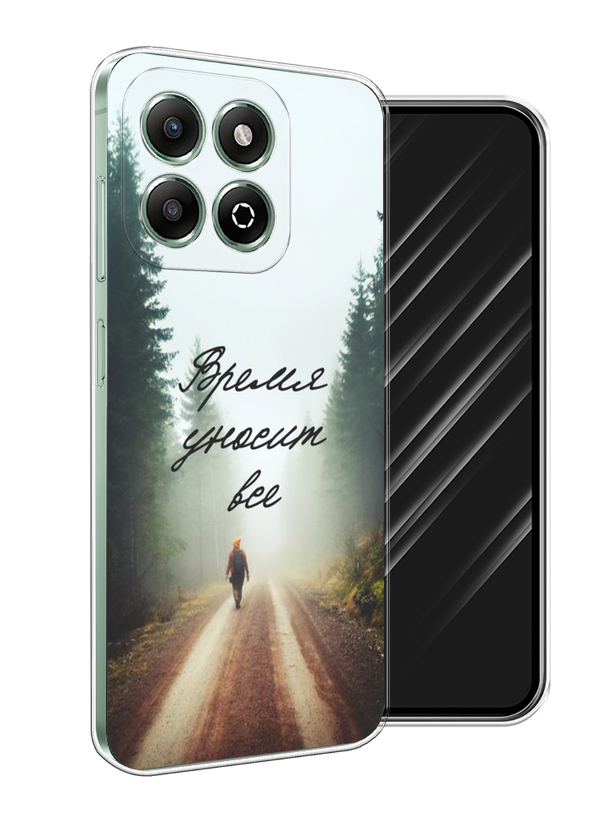 

Чехол Awog на Honor X6b "Время уносит все", Зеленый;коричневый;белый, 6124950-1