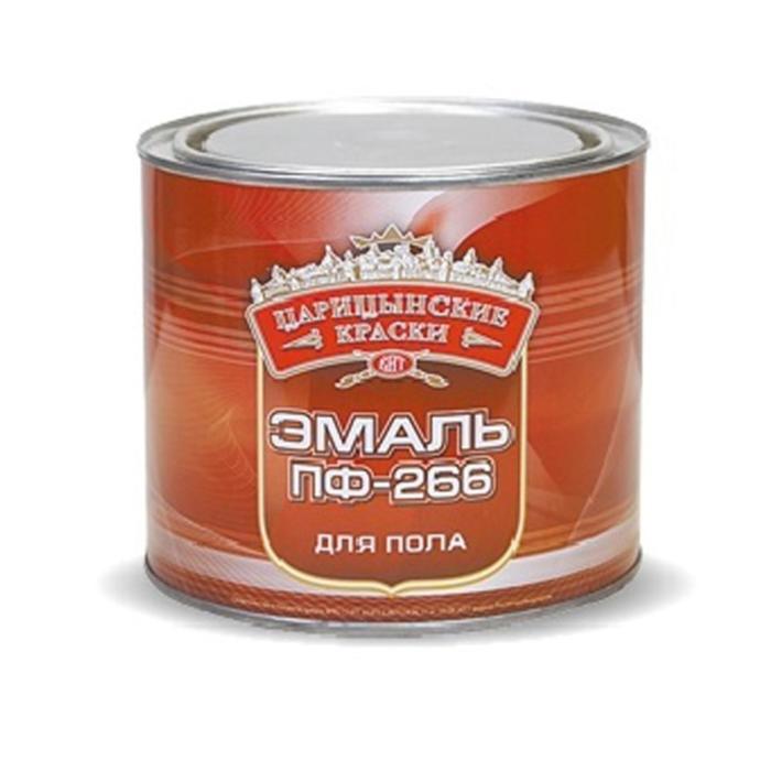 Эмаль ПФ 266 красно-коричневая 0,8 кг