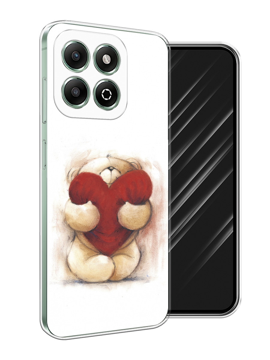 

Чехол Awog на Honor X6b "Мишка с сердцем 1", Белый;бордовый;бежевый, 6124950-1