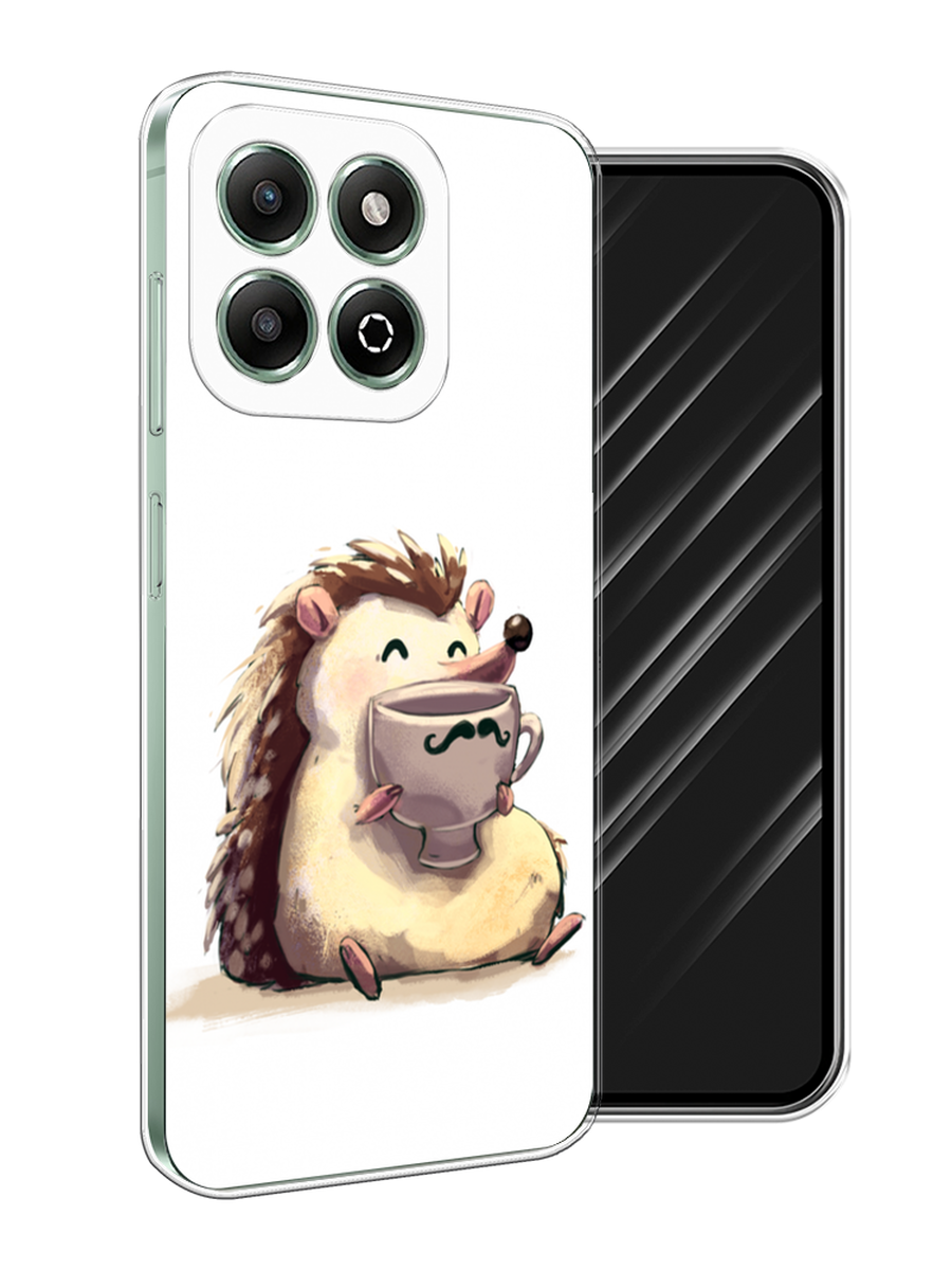 

Чехол Awog на Honor X6b "Еж кофеман", Белый;коричневый;бежевый, 6124950-1