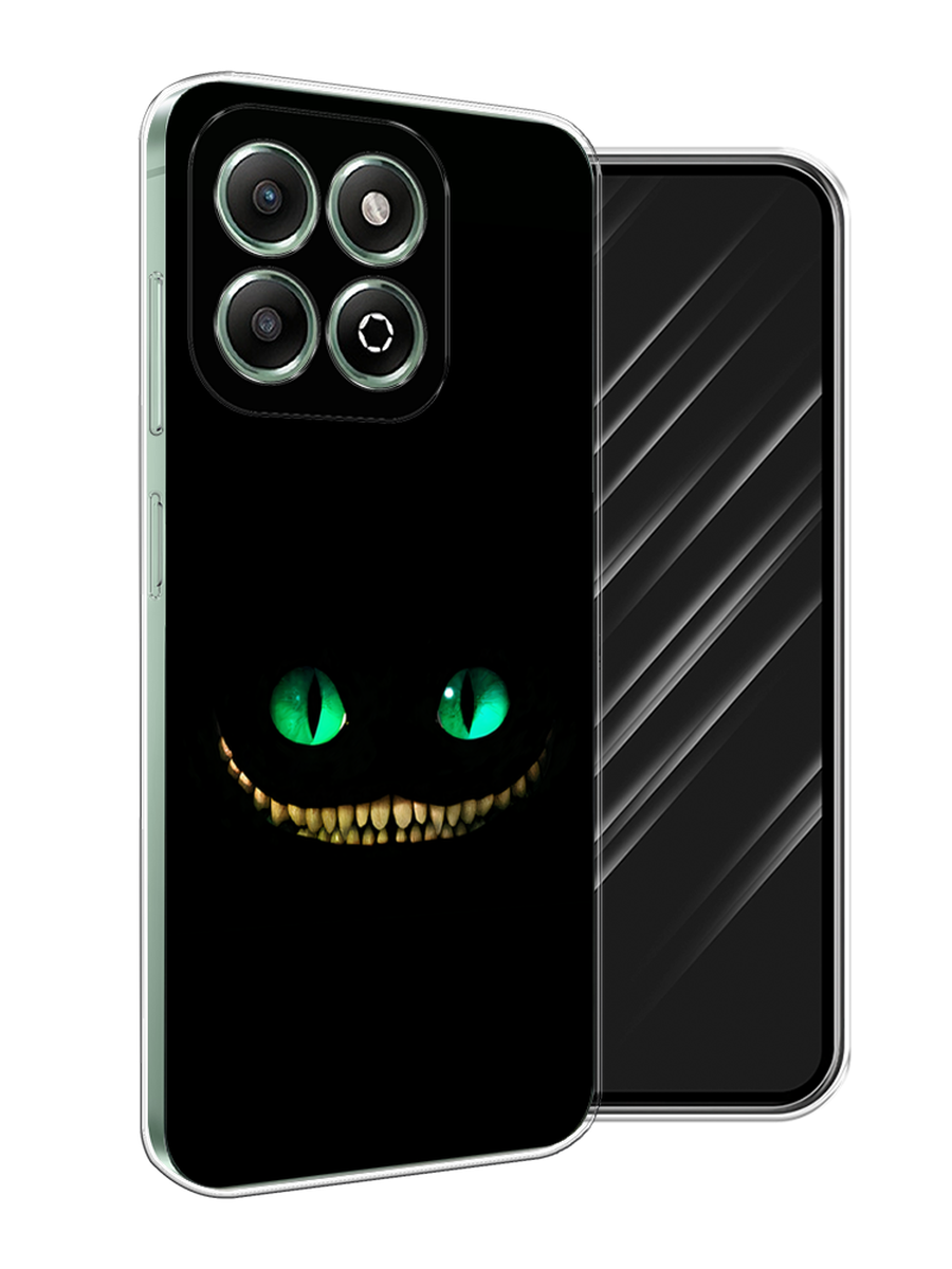 

Чехол Awog на Honor X6b "Зеленоглазый чеширский кот", Черный, 6124950-1