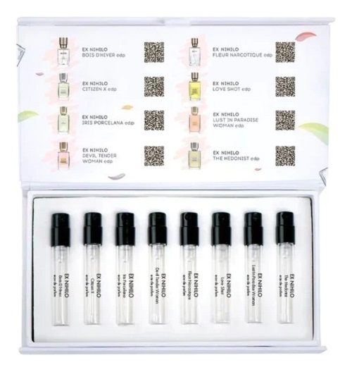 

Набор Aroma Box #26 Топ ароматов Ex Nihilo, 26 Топ ароматов Ex Nihilo unisex 12 ml