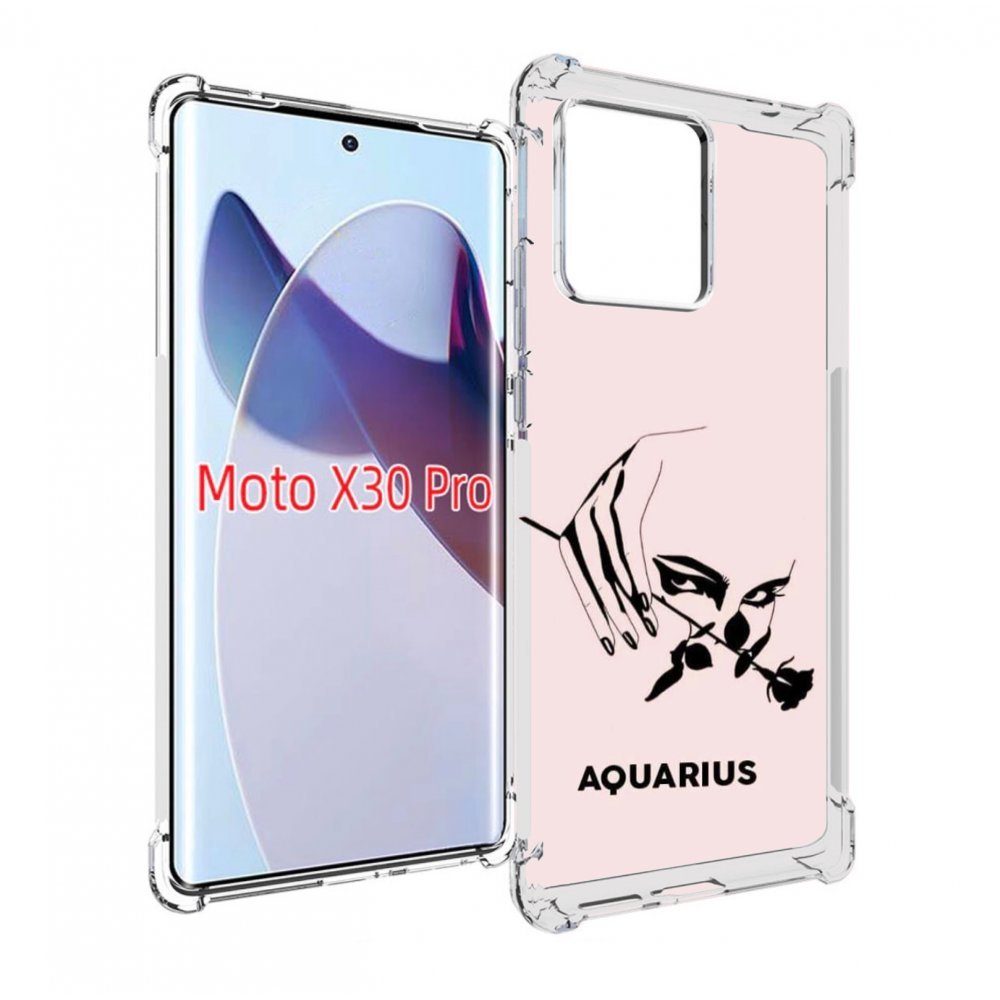 

Чехол MyPads знак зодиака водолеи 3 для Motorola Moto X30 Pro, Прозрачный, Tocco