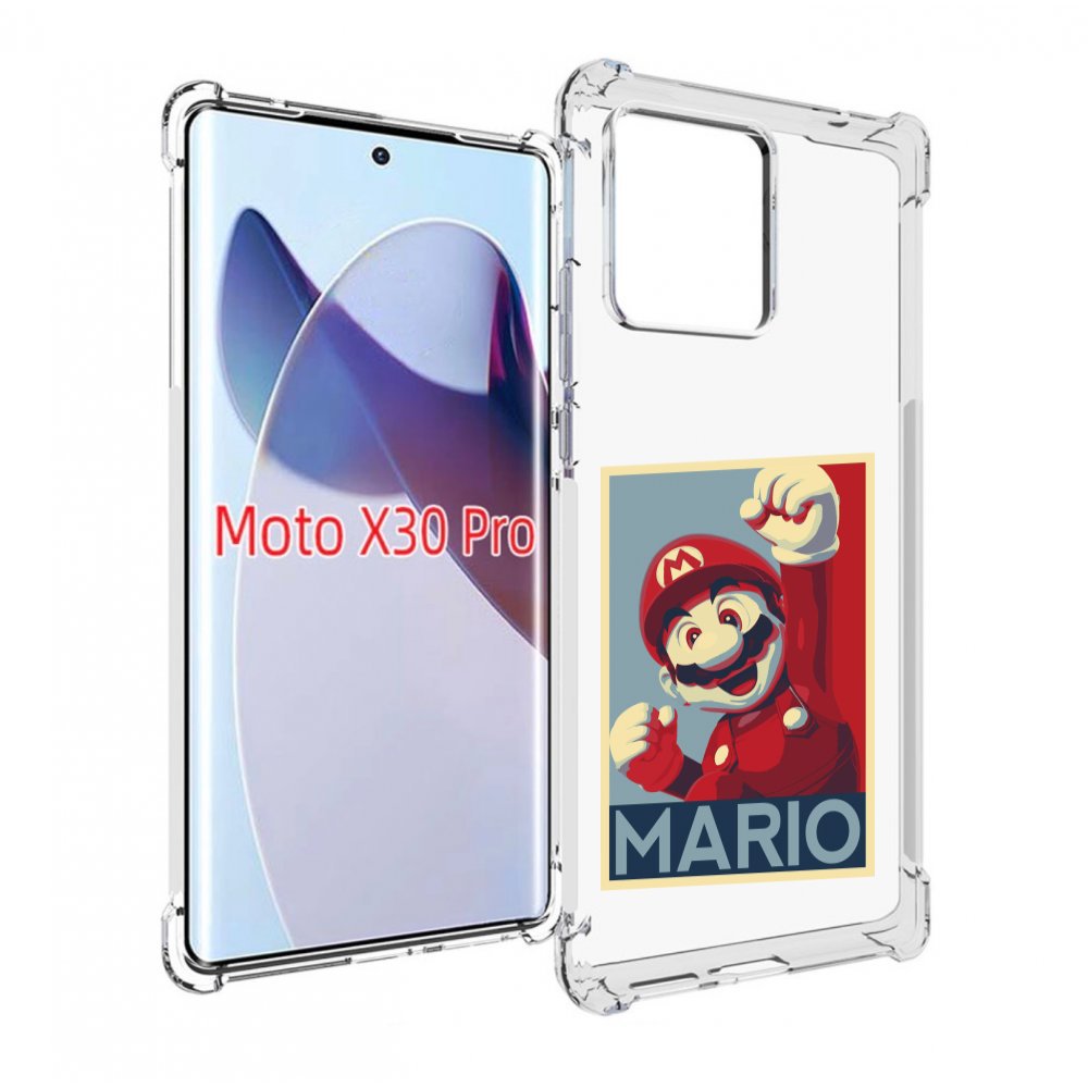

Чехол MyPads злой марио для Motorola Moto X30 Pro, Прозрачный, Tocco