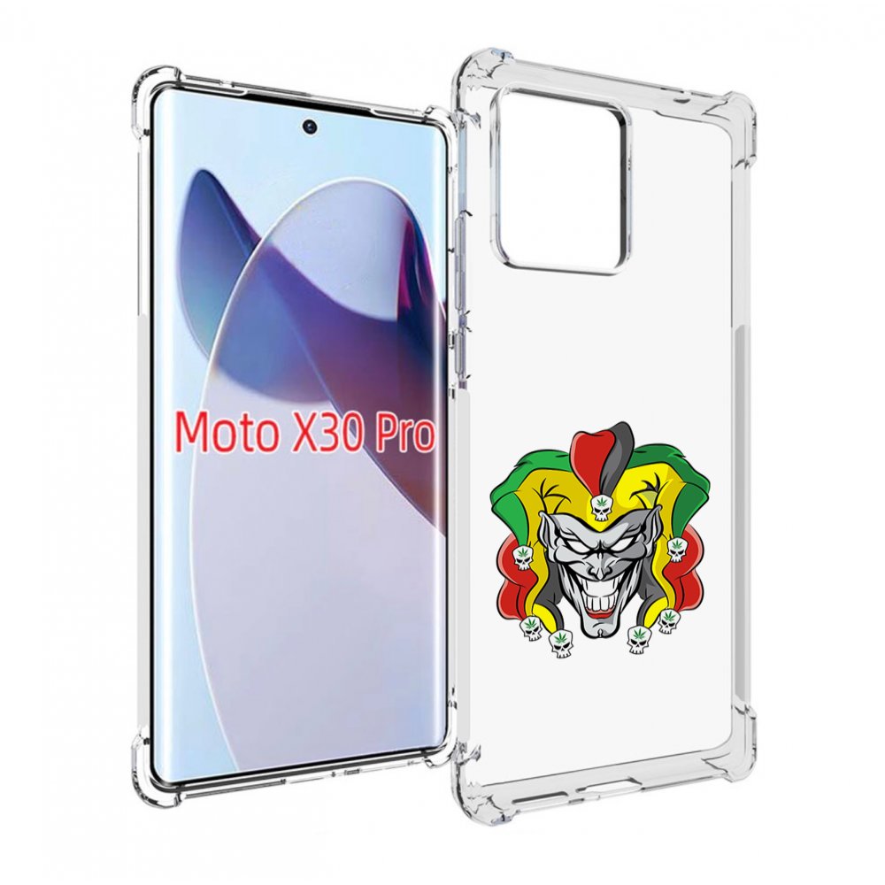 

Чехол MyPads злодей-клоун для Motorola Moto X30 Pro, Прозрачный, Tocco