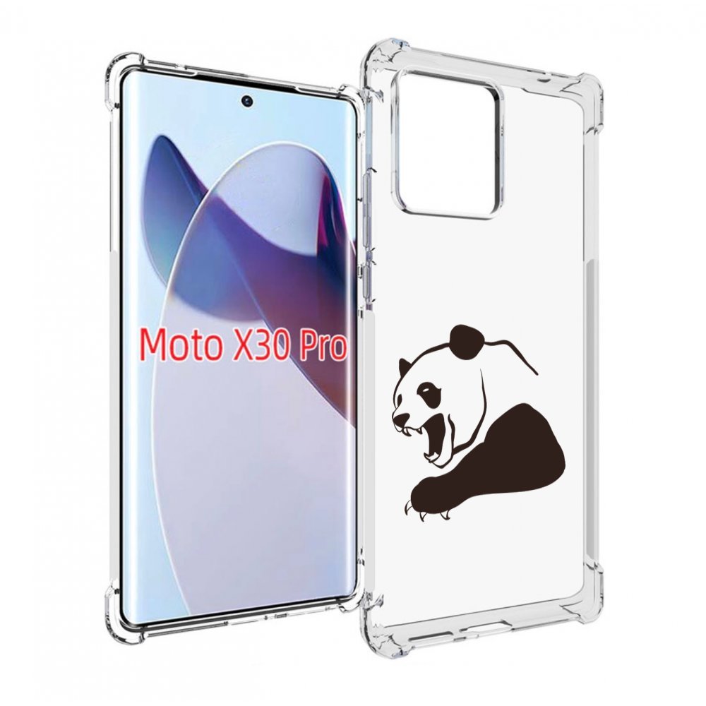 

Чехол MyPads злая-панда для Motorola Moto X30 Pro, Прозрачный, Tocco