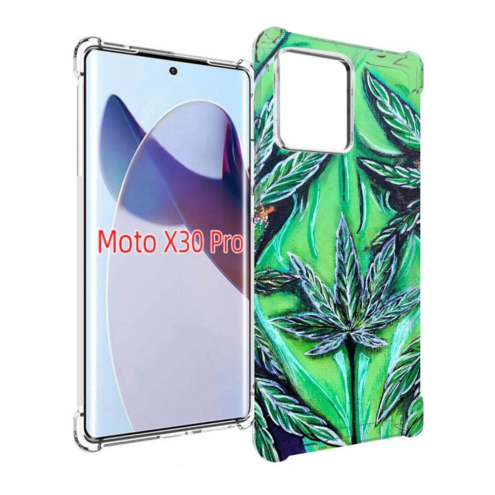 

Чехол MyPads зеленая девушка для Motorola Moto X30 Pro, Прозрачный, Tocco