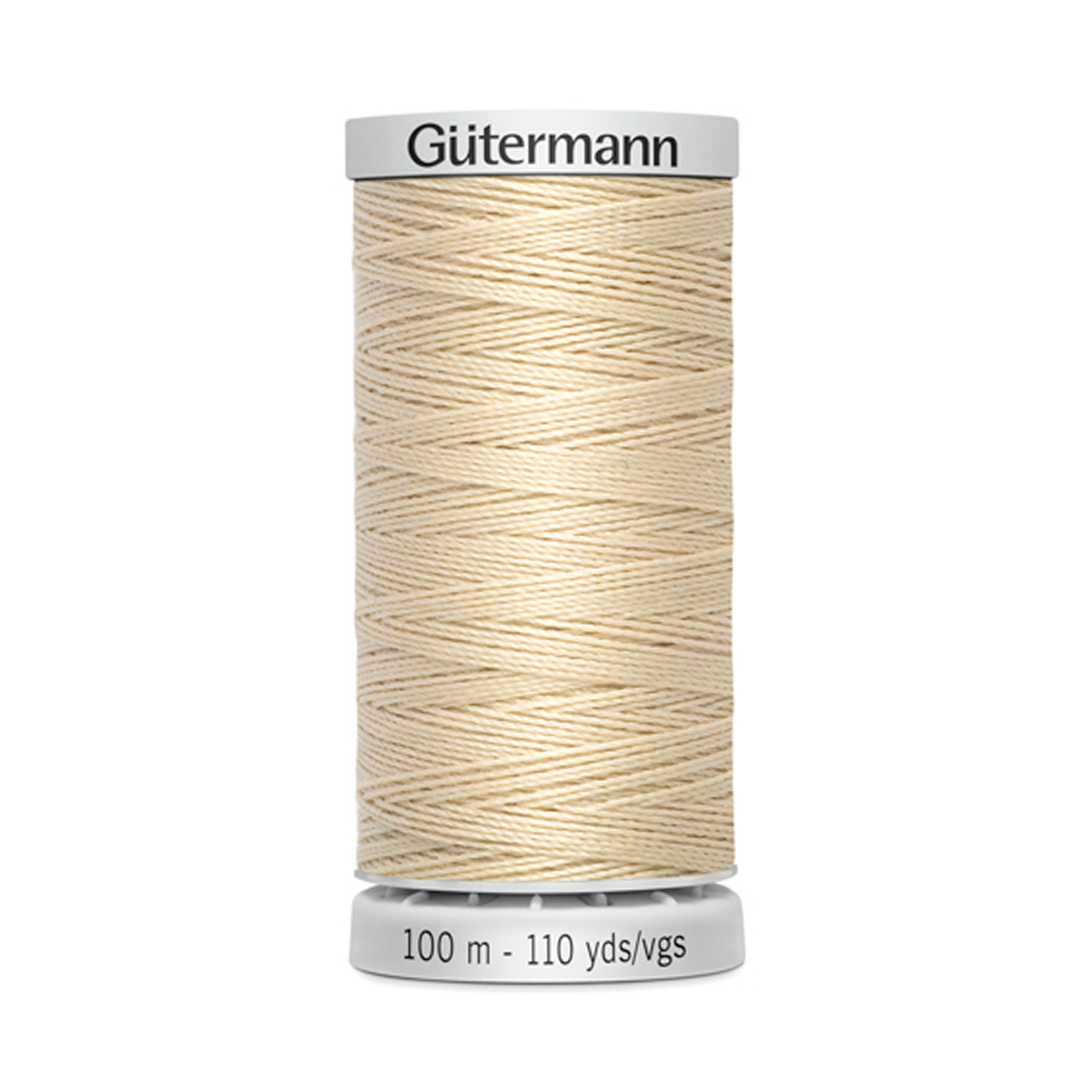 

Нить Gutermann Extra Strong M 782, 724033 суперкрепкая 100м (414 св.кремово-бежевый), 5 шт, 132055