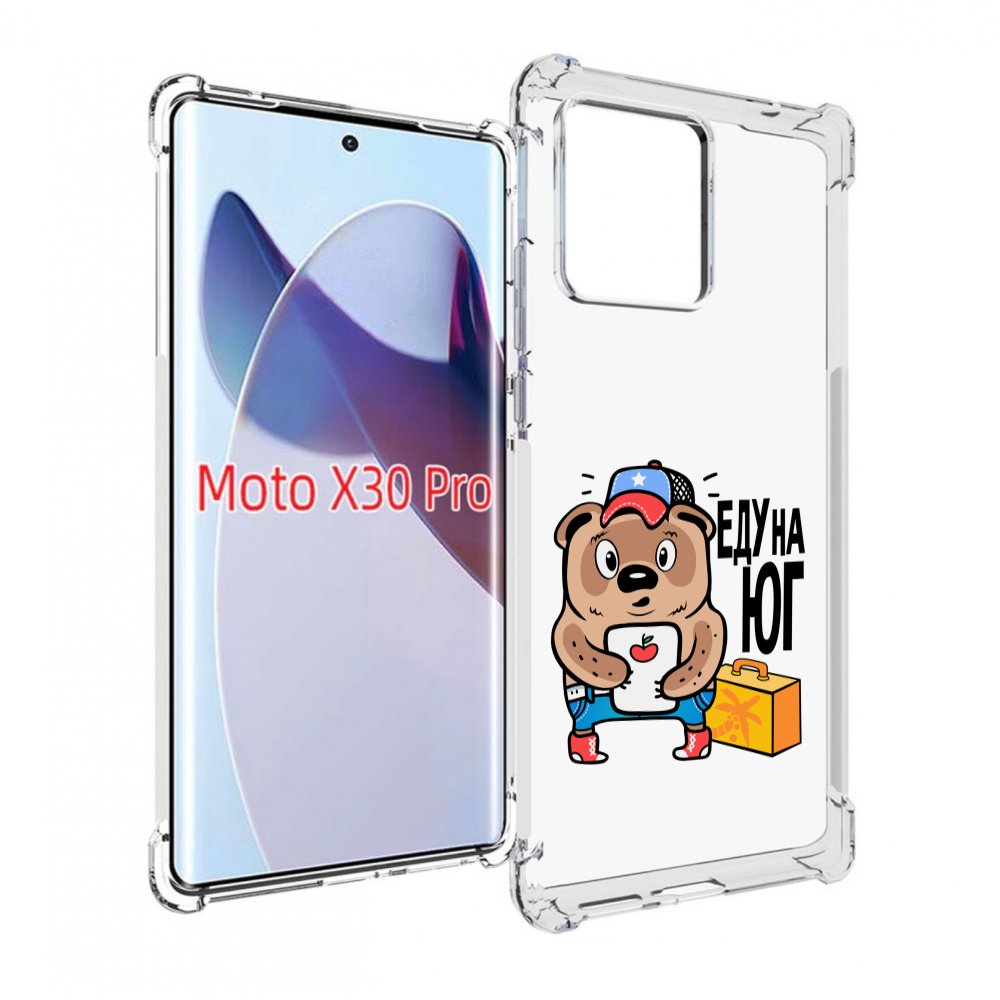 

Чехол MyPads еду-на-юг для Motorola Moto X30 Pro, Прозрачный, Tocco