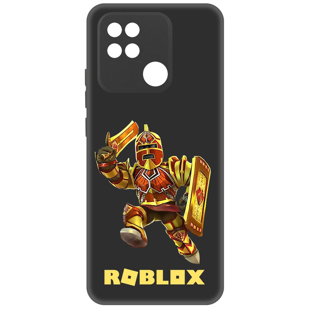 

Чехол-накладка Софт Roblox-Рэдклифф для Xiaomi Redmi 10A, Черный