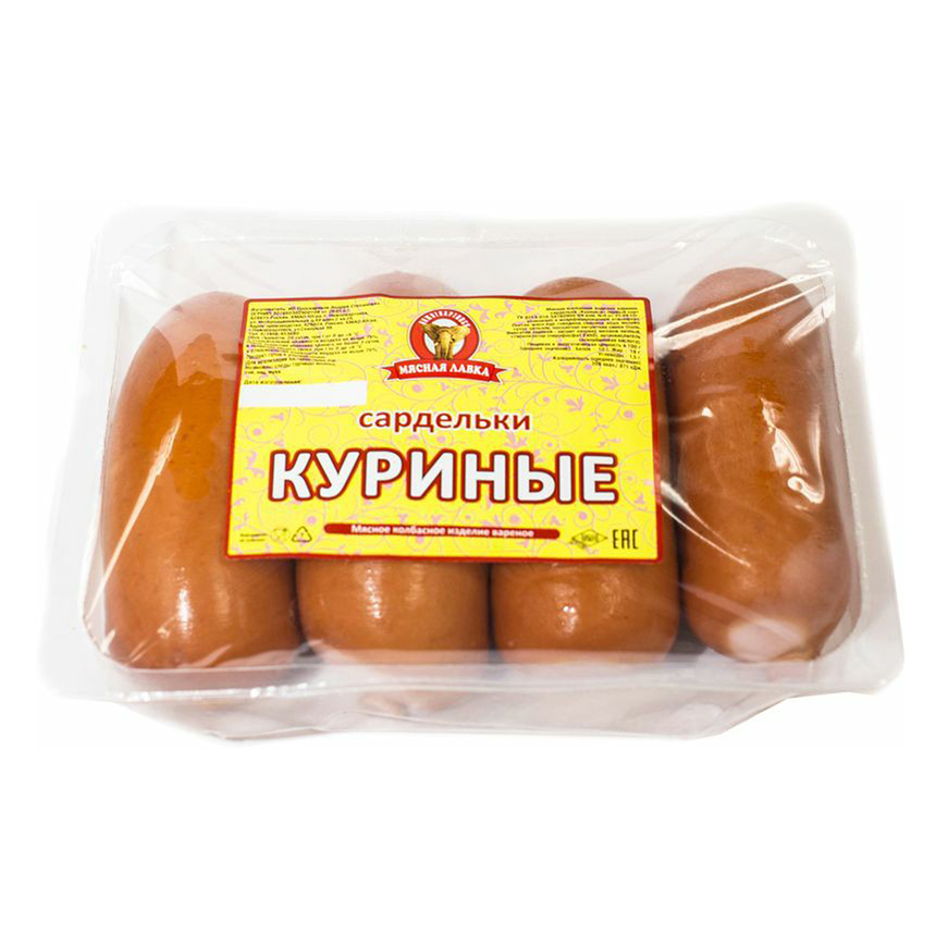 

Сардельки Мясная лавка Куриные мини +-1 кг