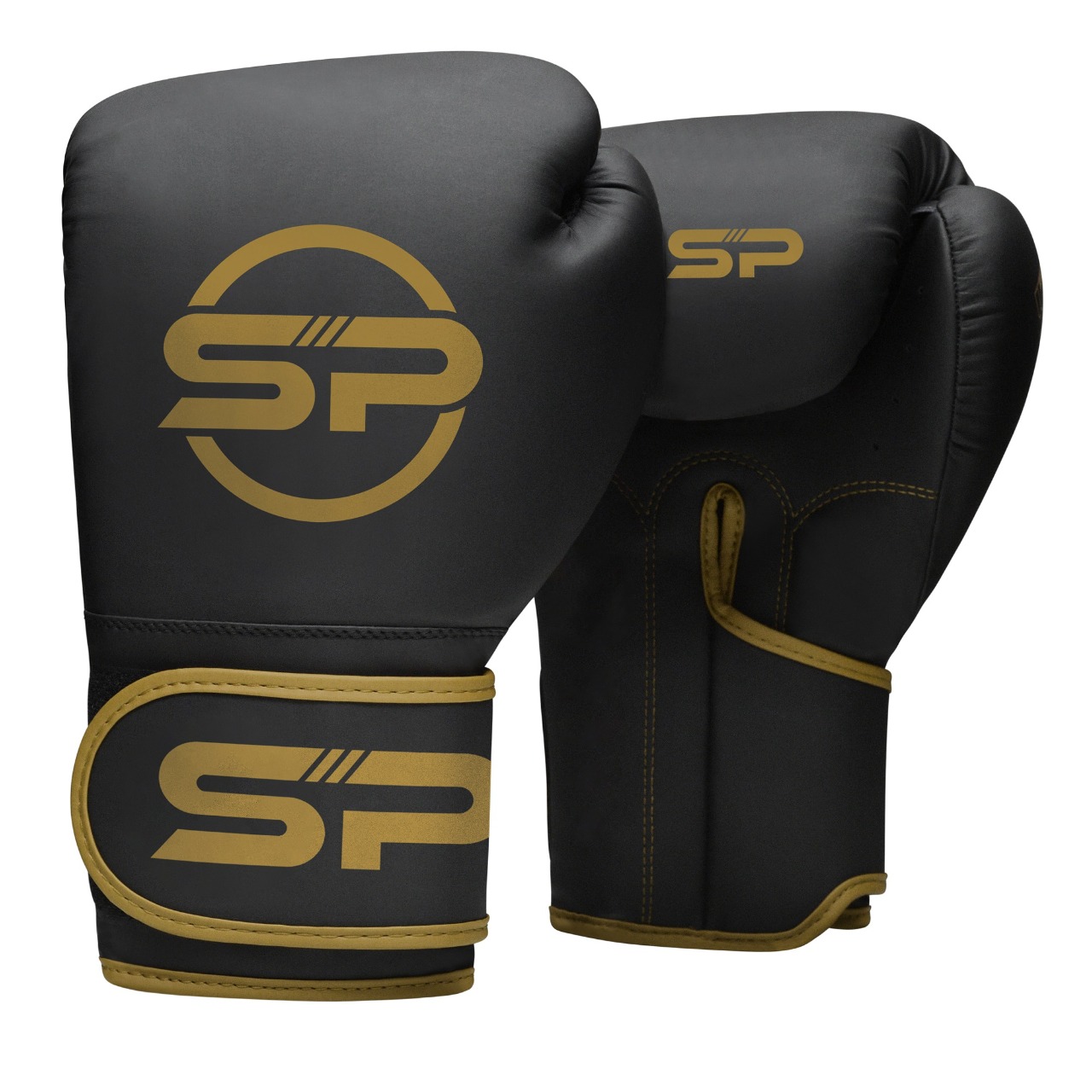 Боксерские перчатки SP-BGR-F6 Черные (12 унций)