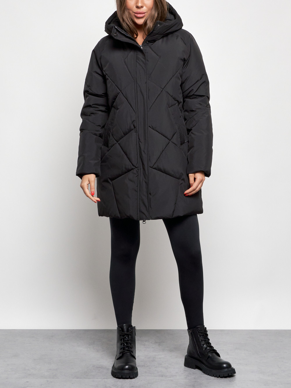 Куртка женская AD52361 черная XL