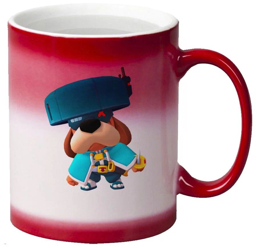 

Кружка CoolPodarok Игры. Brawl Stars Генерал Гавс