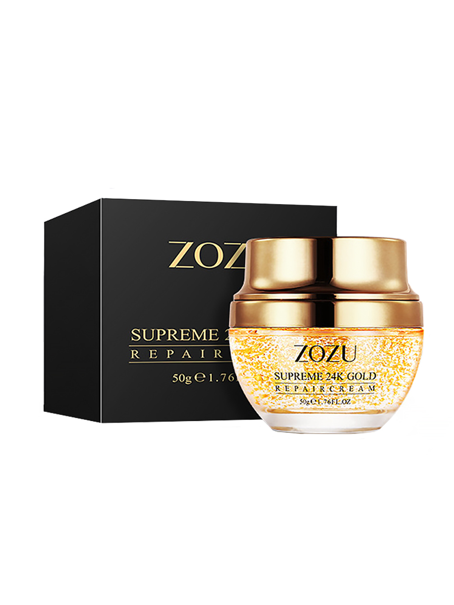 фото Восстанавливающий крем с 24-каратным золотом zozu supreme 24k gold repair cream 50 г