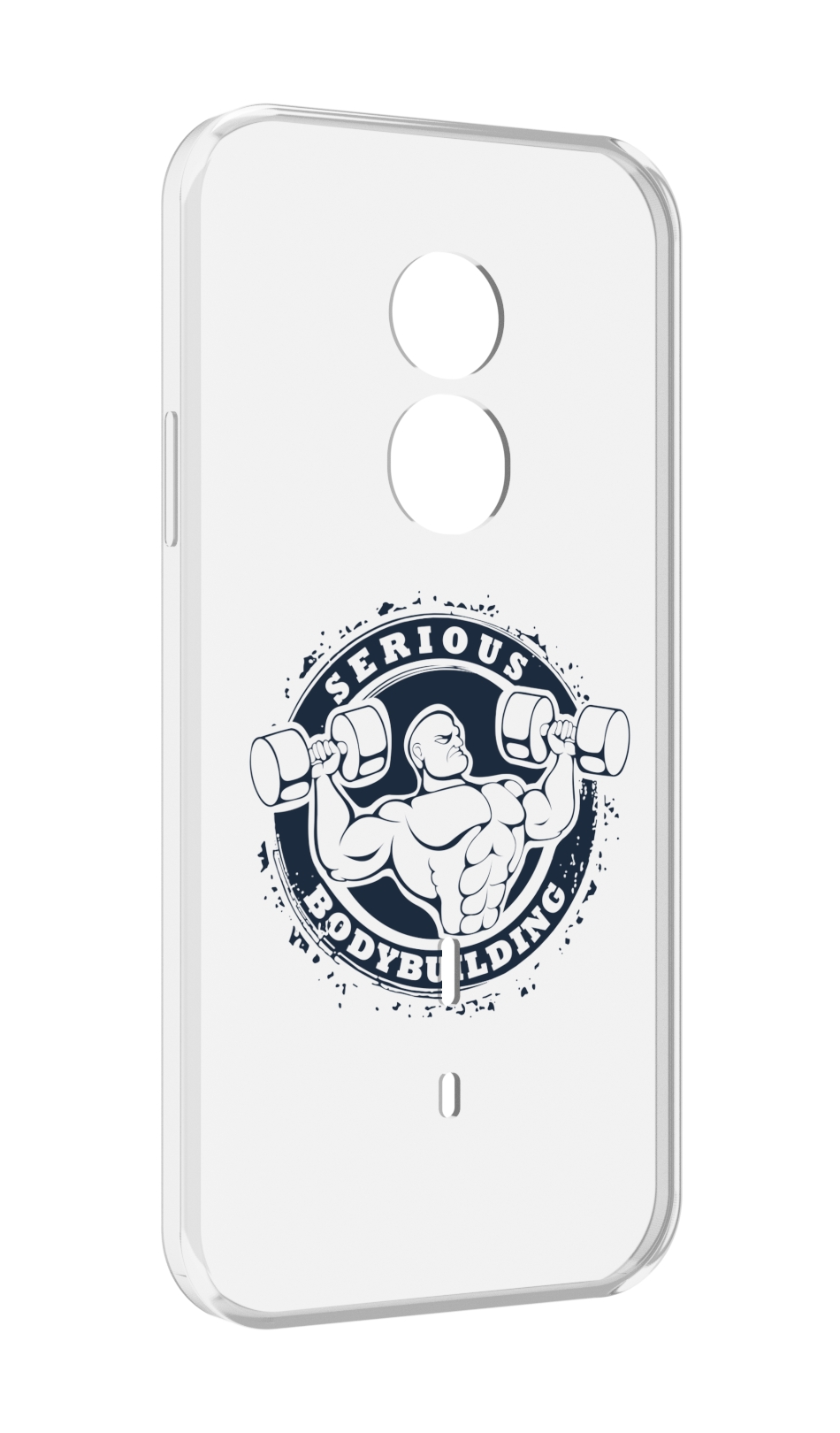 

Чехол MyPads бодибилдинг воля к победе для Doogee S51, Прозрачный, Tocco