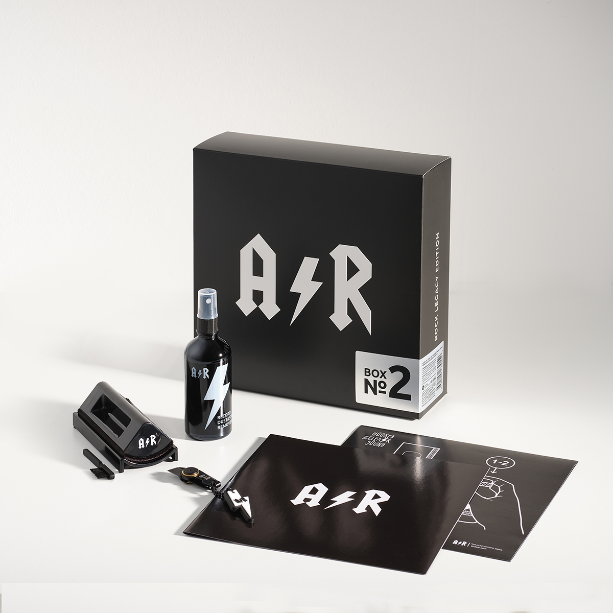 

Комплект по уходу за пластинками и иглой 180 грамм Rock Legacy Edition 2, Rock Legacy Edition 2