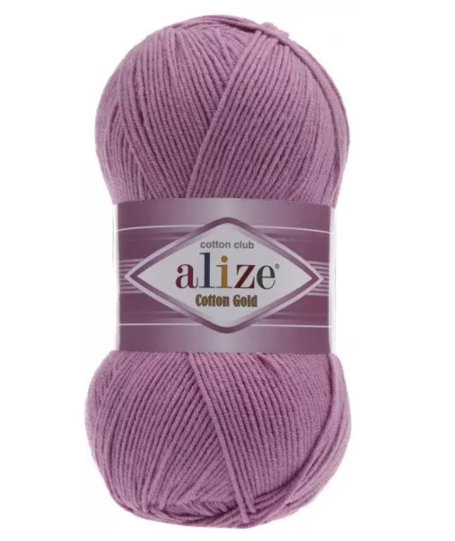 

Пряжа Alize 2457201 Cotton Gold 98 розовый, Cotton Gold