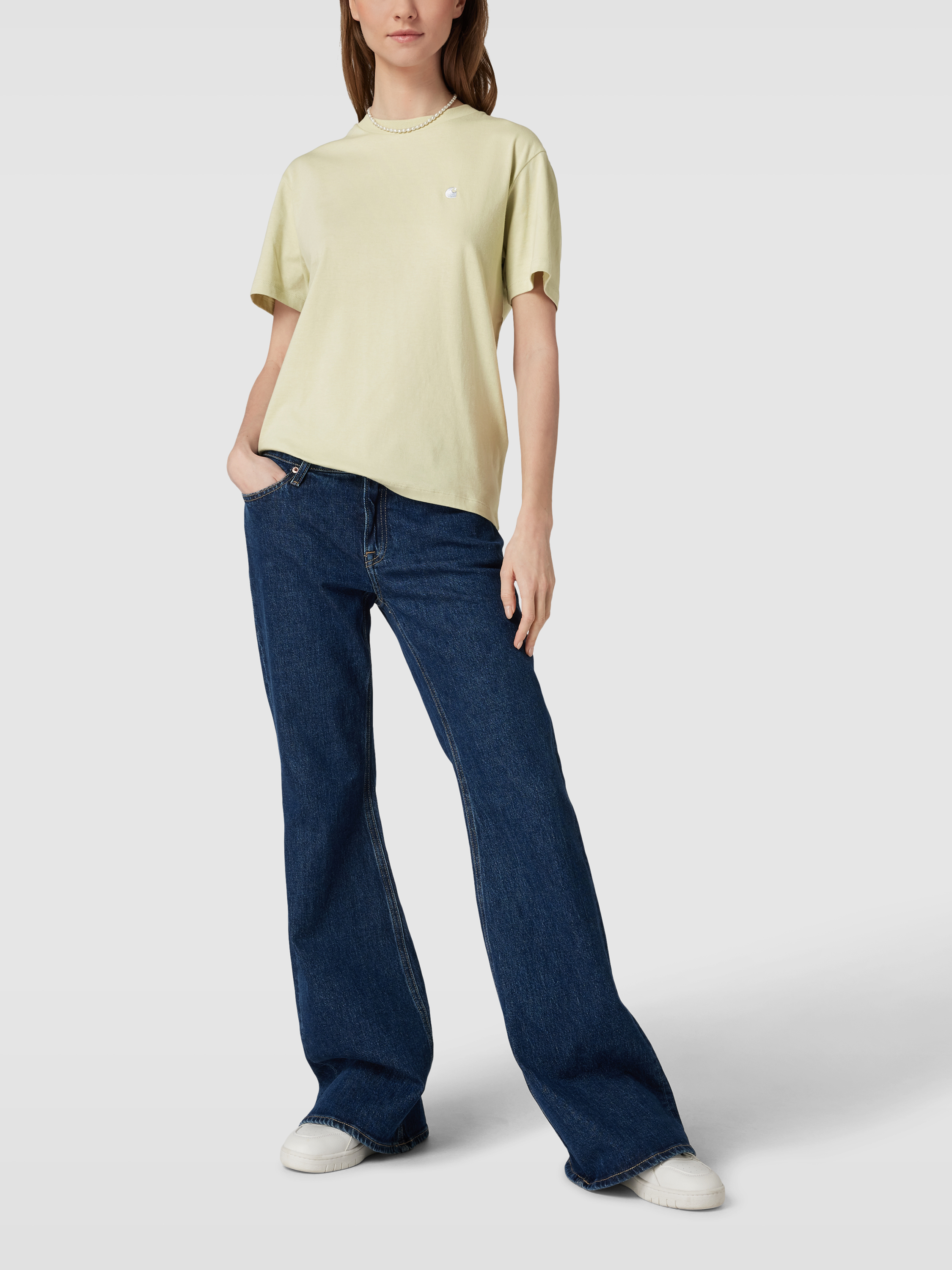 

Футболка женская CARHARTT 1735766 зеленая XS доставка из-за рубежа, Желтый, 1735766
