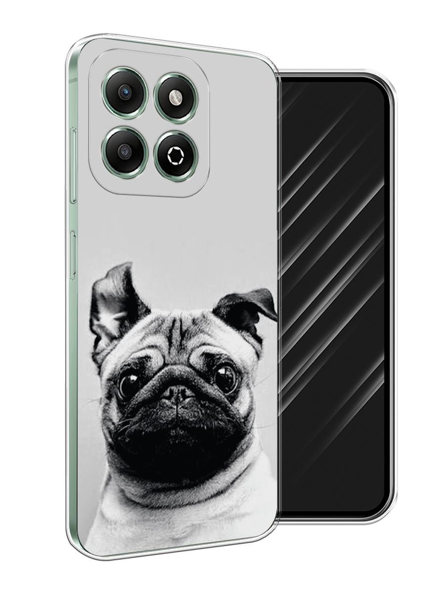 

Чехол Awog на Honor X6b "Ушастый мопс", Серый, 6124950-1